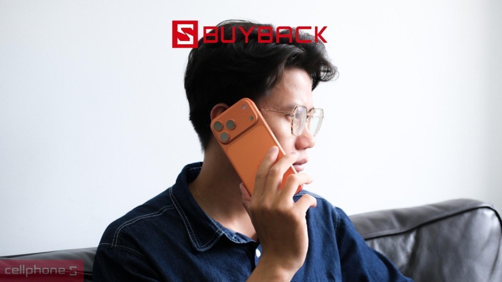 Hình thức nhận thanh toán của S-BuyBack iPhone 17 Pro Max gói cam kết giá thu 15 tháng 30tr-40tr