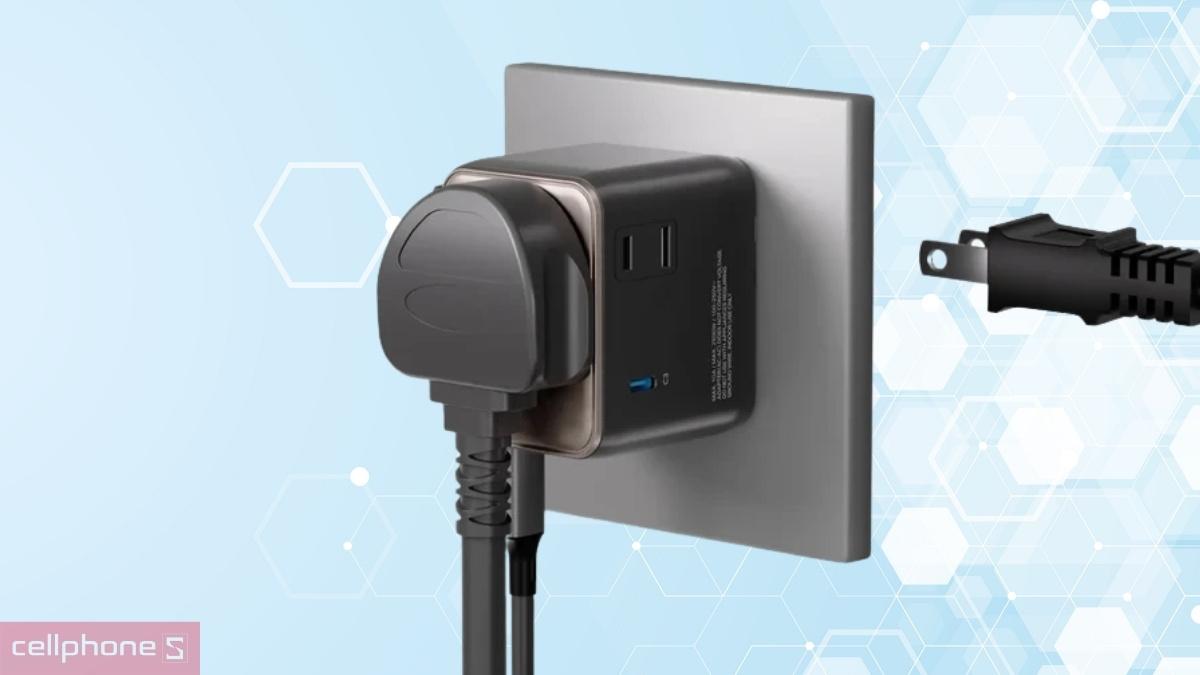 Công suất sạc mạnh mẽ và cổng sạc đa dạng