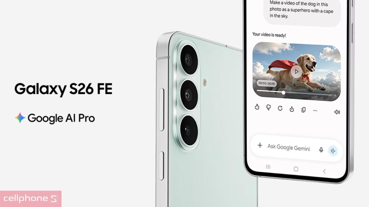 Nhóm người dùng phù hợp với Galaxy S26 FE 8GB 128GB