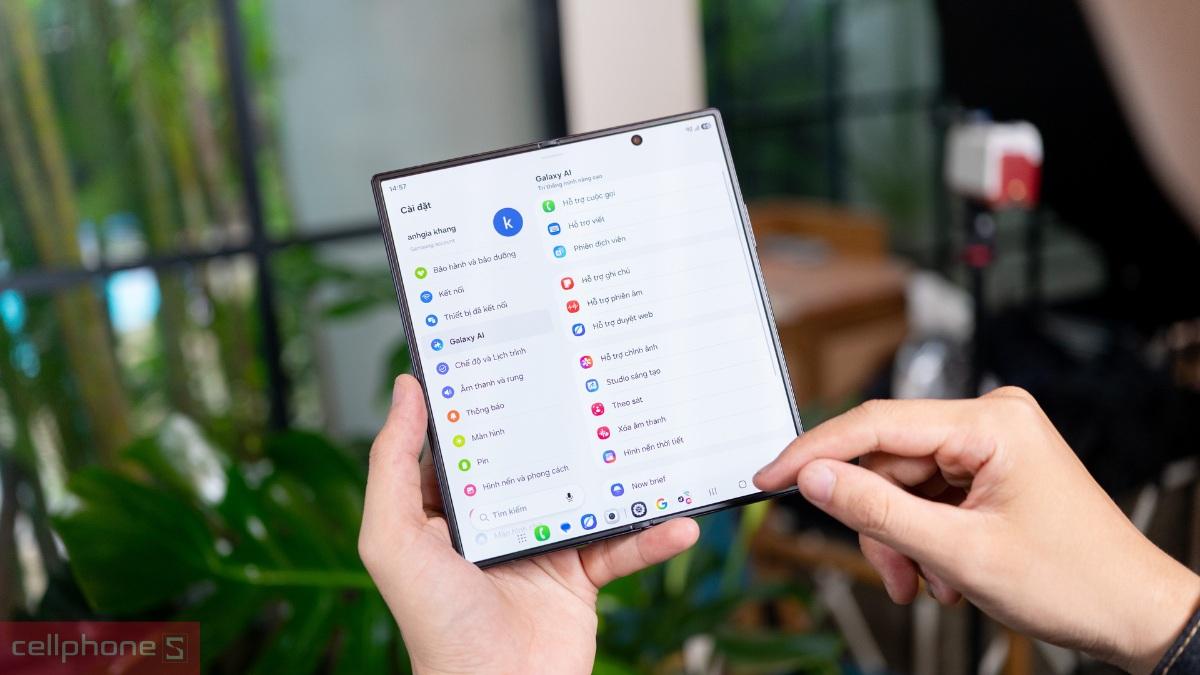 Samsung Galaxy Z Fold 8 1TB sở hữu pin 5000mAh và sạc nhanh 45W