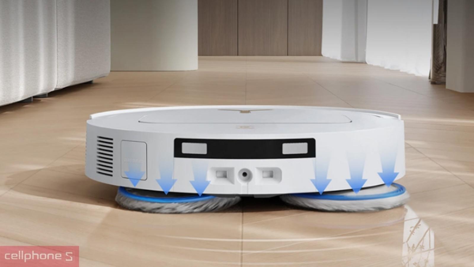6 khăn lau sợi mềm làm sạch sàn của Bộ phụ kiện cho Robot Ecovacs T50 Pro Omni Gen 3, T50S Pro Omni, T30C Omni