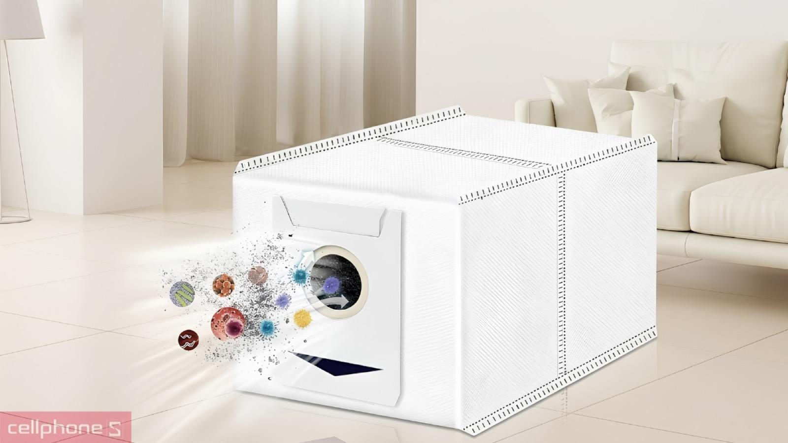 Sức chứa lớn 3.4L của túi đựng rác (set 3) cho Ecovacs T30 Omni/ T30 Pro Omni/ T30E Pro Omni