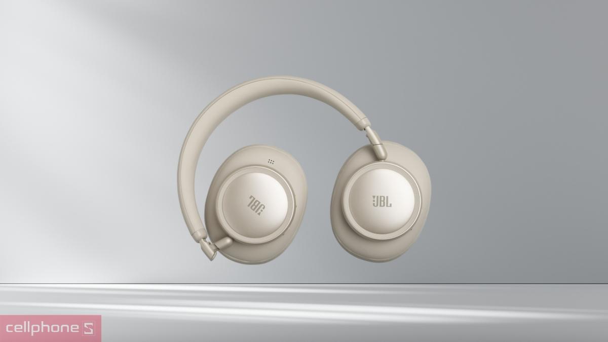 Tai nghe Bluetooth chụp tai JBL Live 780NC sở hữu thiết kế gập gọn cùng nhiều màu sắc trẻ trung