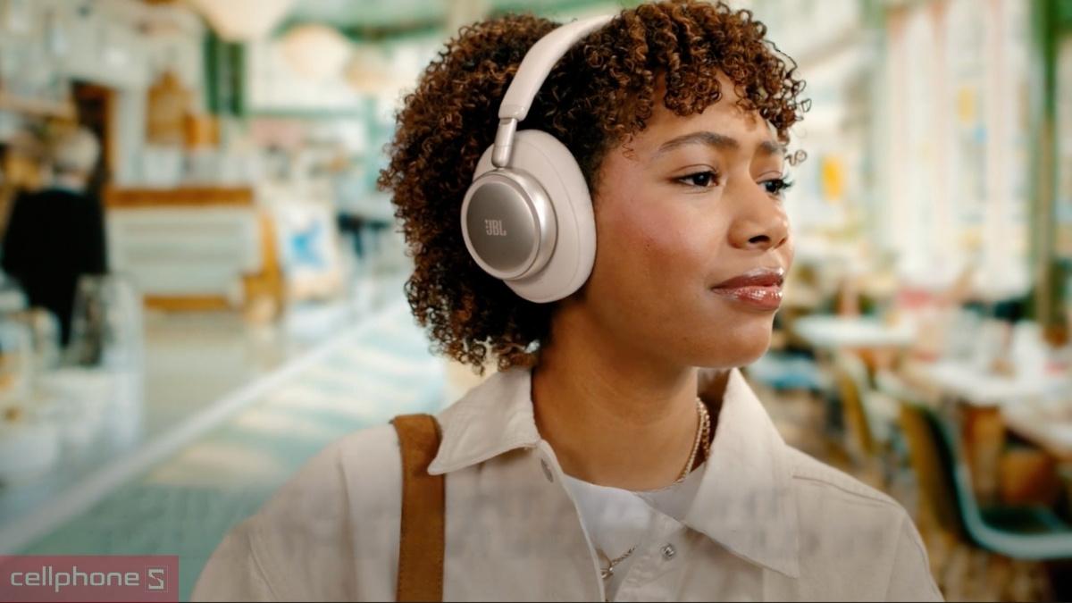 Tai nghe Bluetooth chụp tai JBL Live 780NC mang đến âm thanh Hi-Res sống động và giảm ồn thích ứng