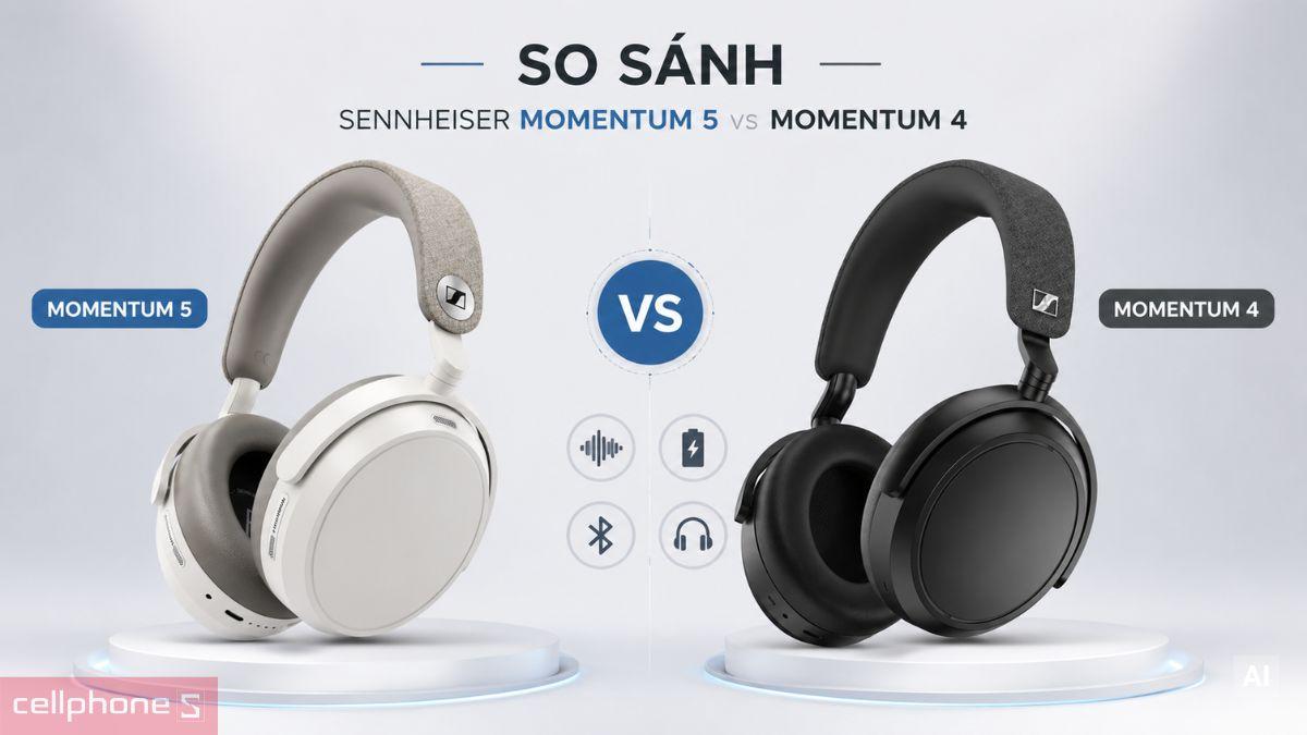 Sennheiser Momentum 5 và Sennheiser Momentum 4