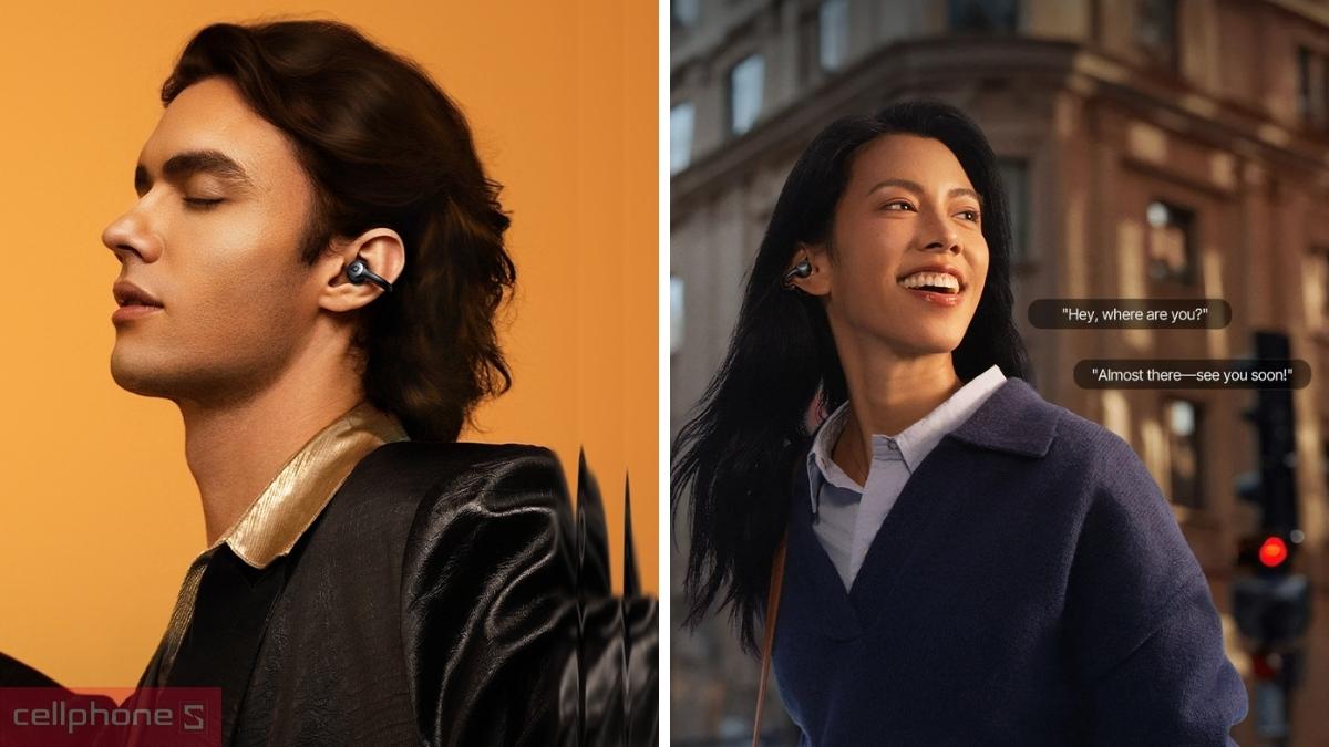 Nhiều nhóm người dùng phù hợp với tai nghe Open-Ear Baseus Inspire XC1