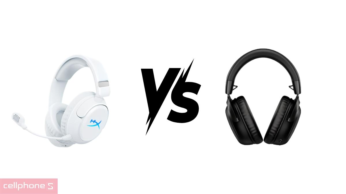Tai nghe HyperX Cloud Flight 2 Wireless có nhiều khác biệt so với HyperX Cloud 3 Wireless