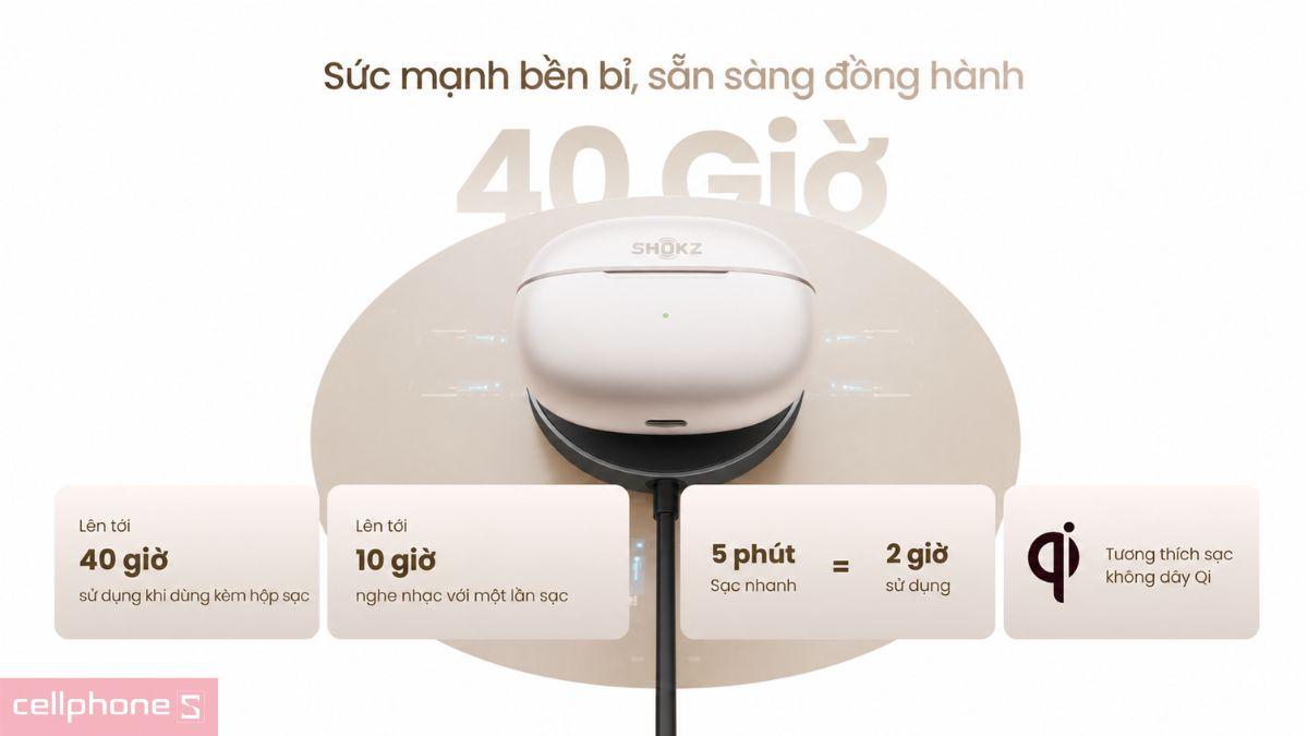 Pin bền bỉ cho cả ngày dài