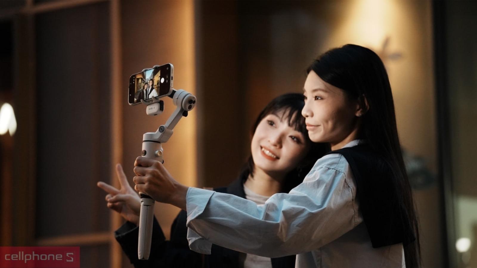 Kết nối không dây ổn định trên Gimbal Zhiyun Smooth Q5 Ultra khi điều khiển từ xa