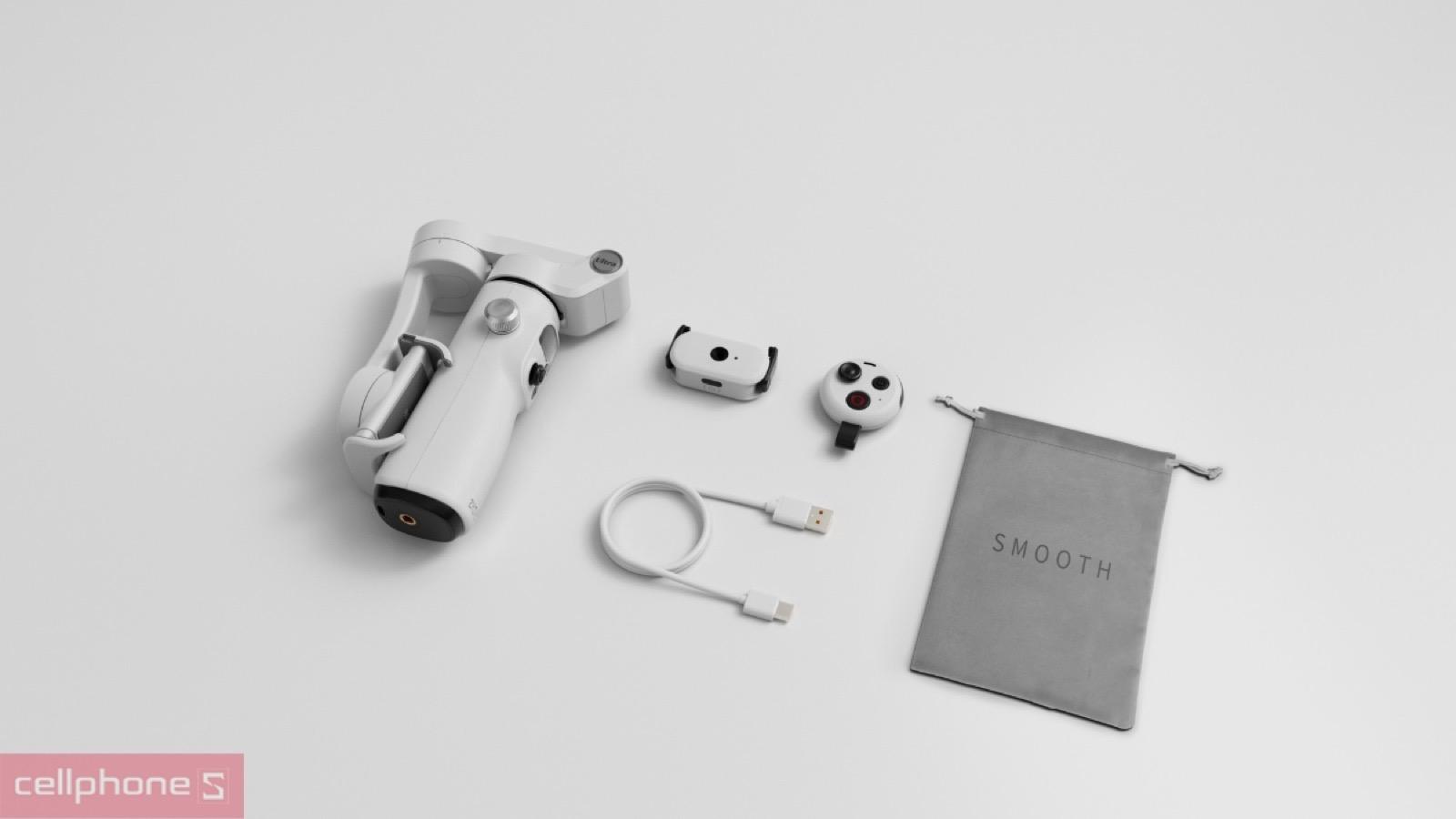 Hệ thống kháng rung cơ học 3 trục trên Gimbal Zhiyun Smooth Q5 Ultra
