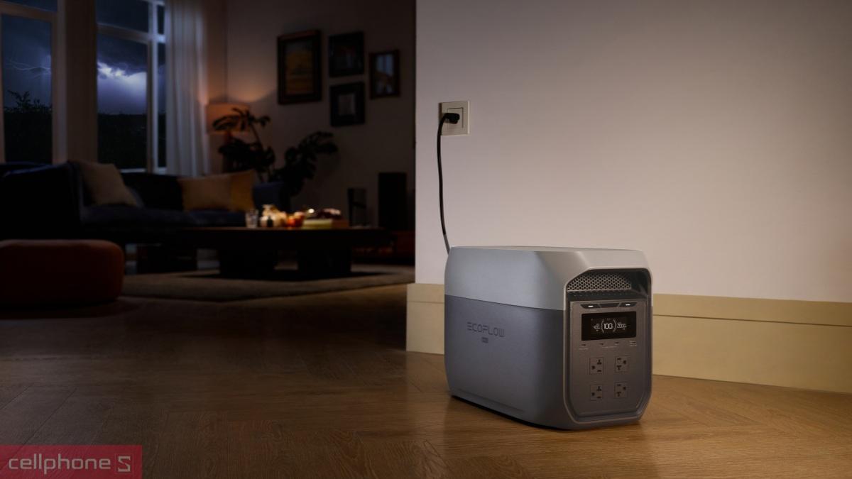 Công suất 2400W mạnh mẽ, cân mọi thiết bị điện