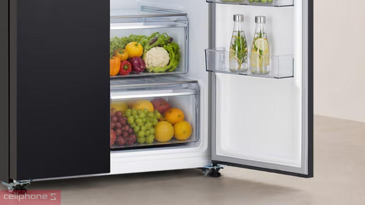 Tủ lạnh LG S60BG trang bị ngăn rau củ Fresh Zone