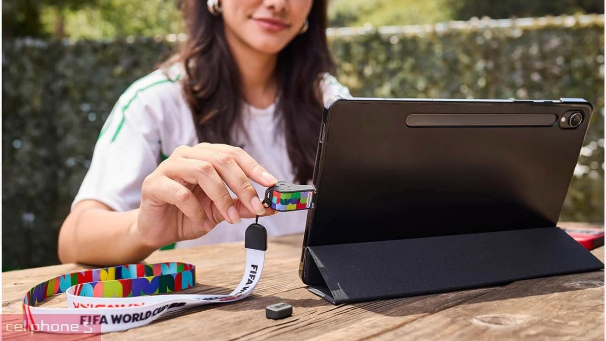 USB SanDisk 128GB USB-C Flash Drive FIFA World Cup 2026 sở hữu thiết kế lấy cảm hứng từ World Cup 2026