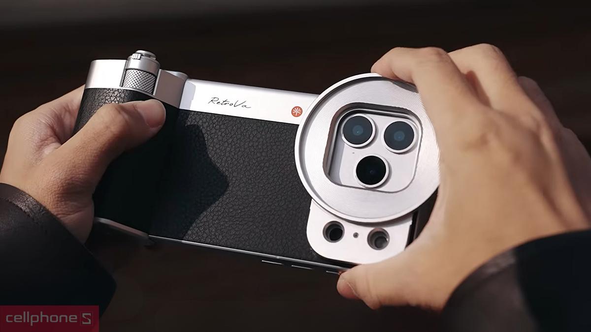 PGYTECH vòng chuyển đổi gắn kính lọc 62mm cho iPhone 17 Pro ôm sát cụm camera