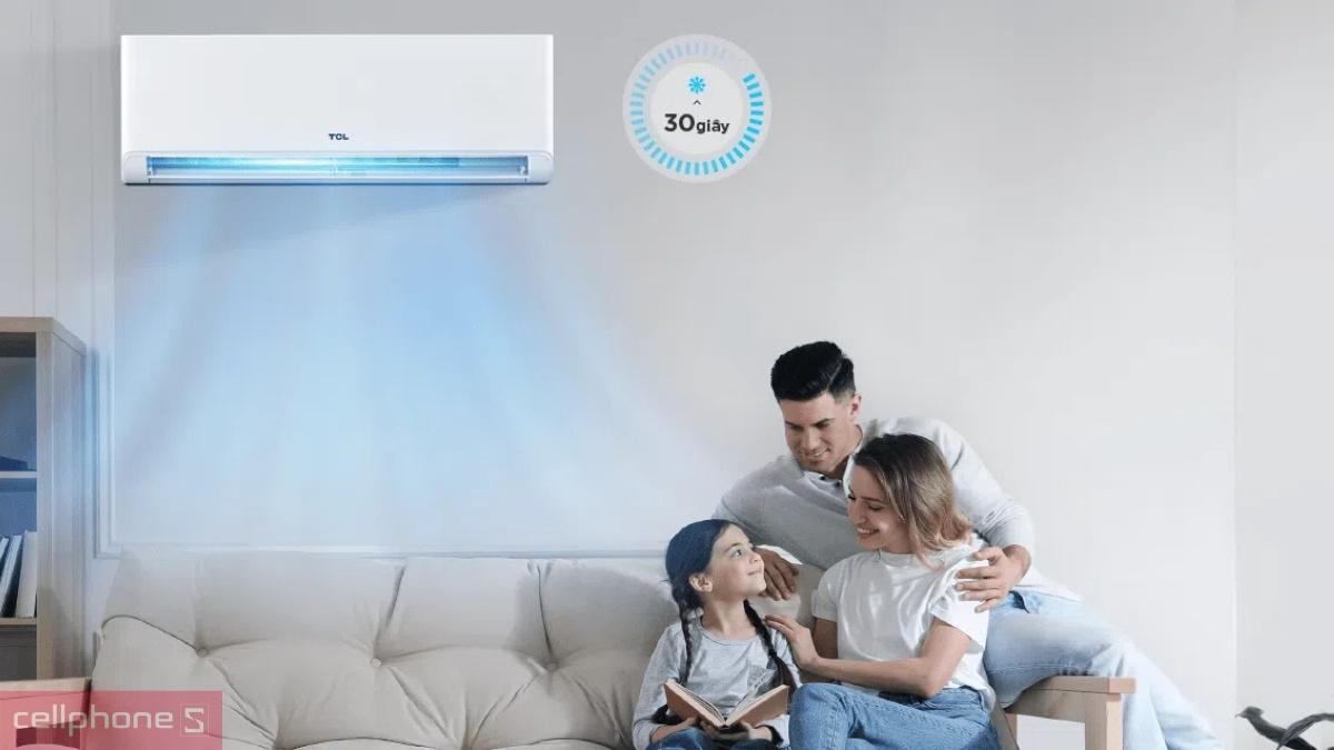 Công suất của máy lạnh TCL 2.5HP 2026 TAC-SA24CSV/ZA