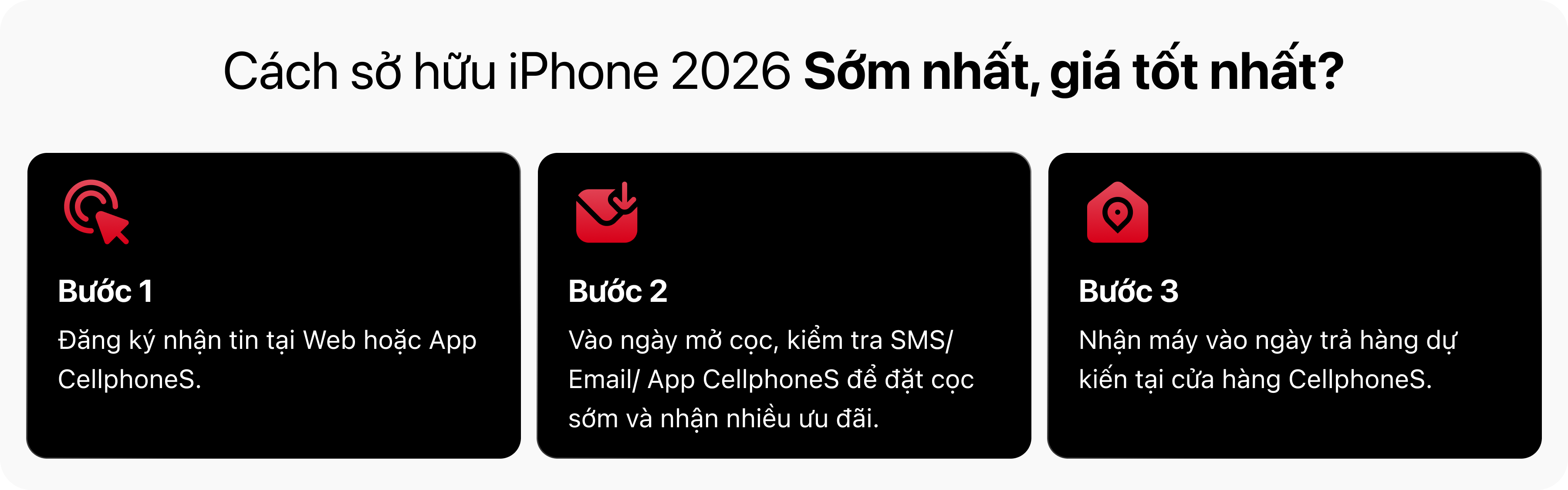 Mua iPhone 18 Pro Max 1TB sớm nhất, giá tốt Desktop