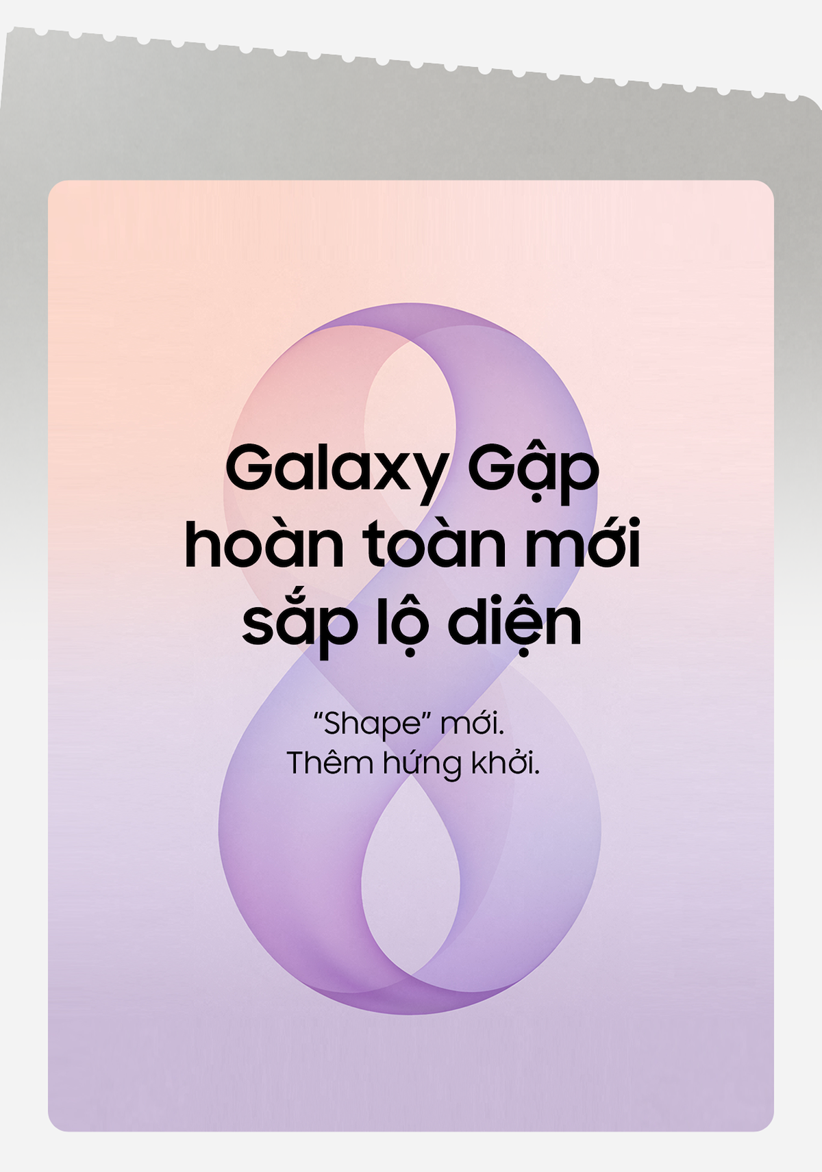 Điện thoại Samsung Galaxy gập mới có 3 shape Desktop